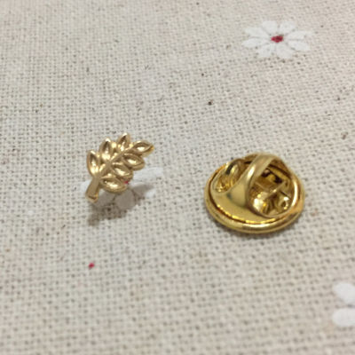 10pcslot Small Mini Cute badge Akasha leaf brooches and pins Acacia Sprig Masonic Freemason Lapel Pin Masons
