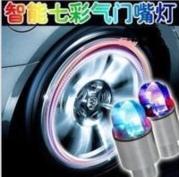 [COD] Colorful photosensitive tire lights for cars hot wheels gas nozzle lights valve car decoration supplies