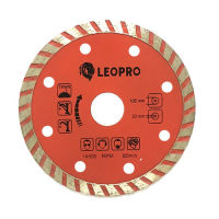 LEOPRO 612110 LP03018 ใบเพชร Turbo 4" (2in1) 105mm×20/16mm (1 ใบ/แพ็ค)