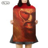 ♞ TIE LER Attack on Titan ญี่ปุ่น Anime Retro โปสเตอร์ภาพวาดกระดาษคราฟท์พิมพ์ Home Room Decor สติ๊กเกอร์ติดผนัง