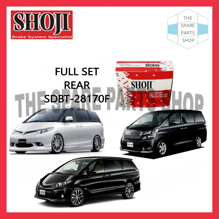 TOYOTA ESTIMA ACR30 ACR50 VELLFIRE REAR DISC BRAKE CALIPER REPAIR KIT