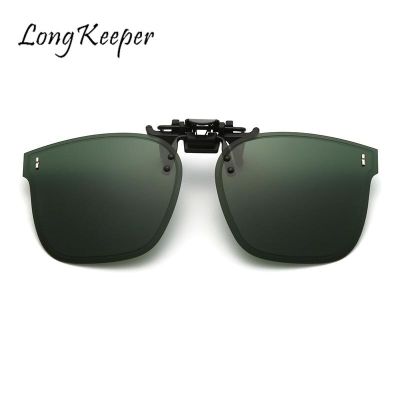 LongKeeper Polarized Clip On Men Sunglasses Women Photochromic Driving Uv Night Vision Design Play Outdoor Eyeglasses Fashion