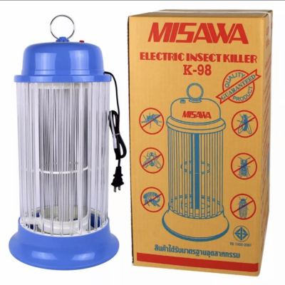 MISAWA โคมไฟดักยุงและแมลง รุ่น K-98(สีฟ้า) be