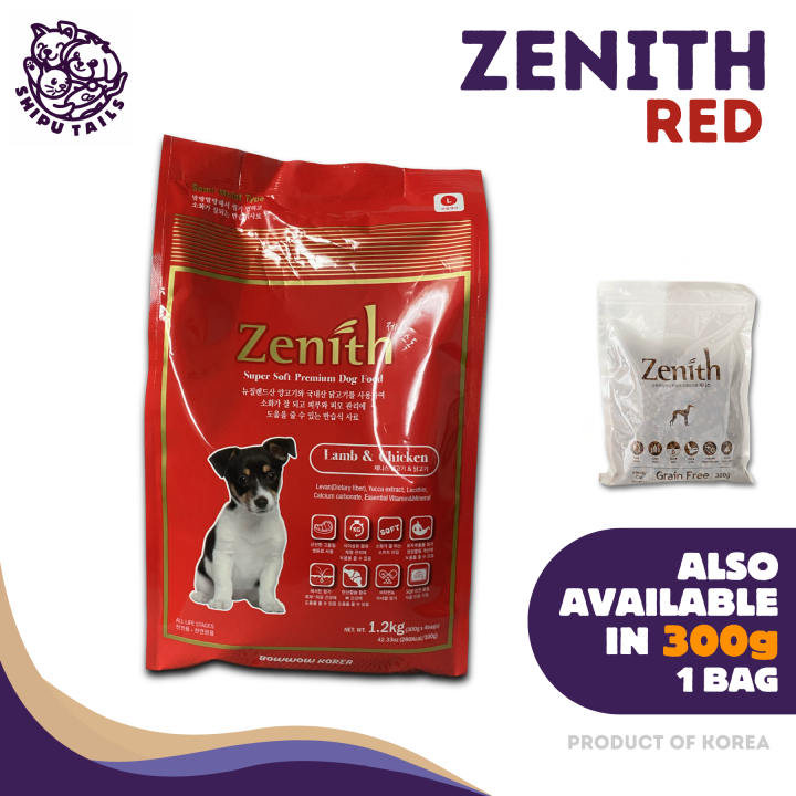 Zenith Korean Dog Food For All Ages Super Soft Premium Type (Lamb and