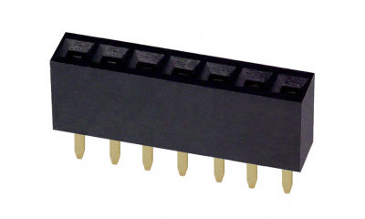 2.54mm (0.1") 7-pin female header - COCO-0270