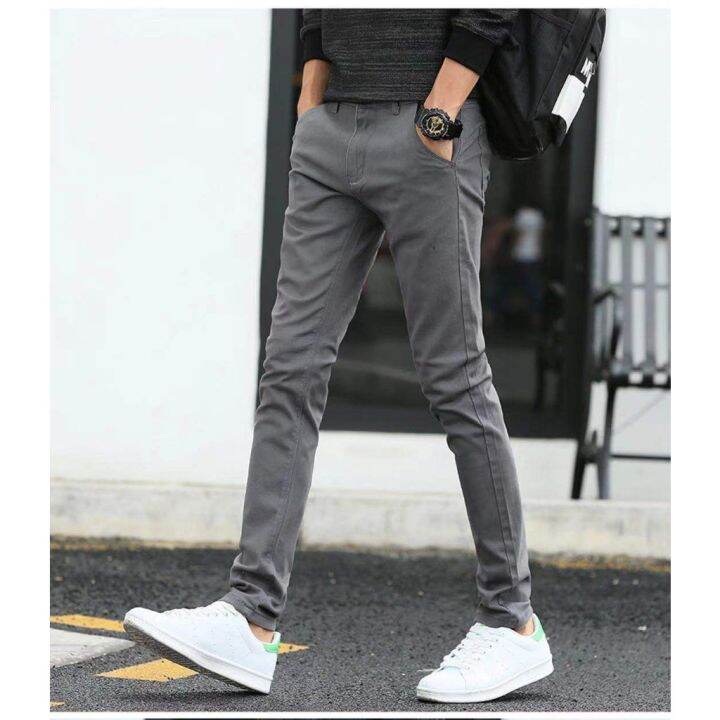 COD #Csual Fashion Skinny Jeans Stretch Pants For Mens Cotton Pants ...