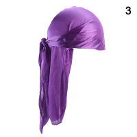 JAY Unisex Men Women Bandana Durag Headwear Headwear Silk Pirate Cap Wrap Hats