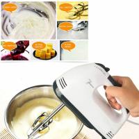 White Food Mixer 7 Speeds 180W เครื่องปั่นผสมแป้งไฟฟ้า เครื่องผสมอาหาร เครื่องตีแป้ง เครื่องตีไข่ เครื่องตีวิปครีม