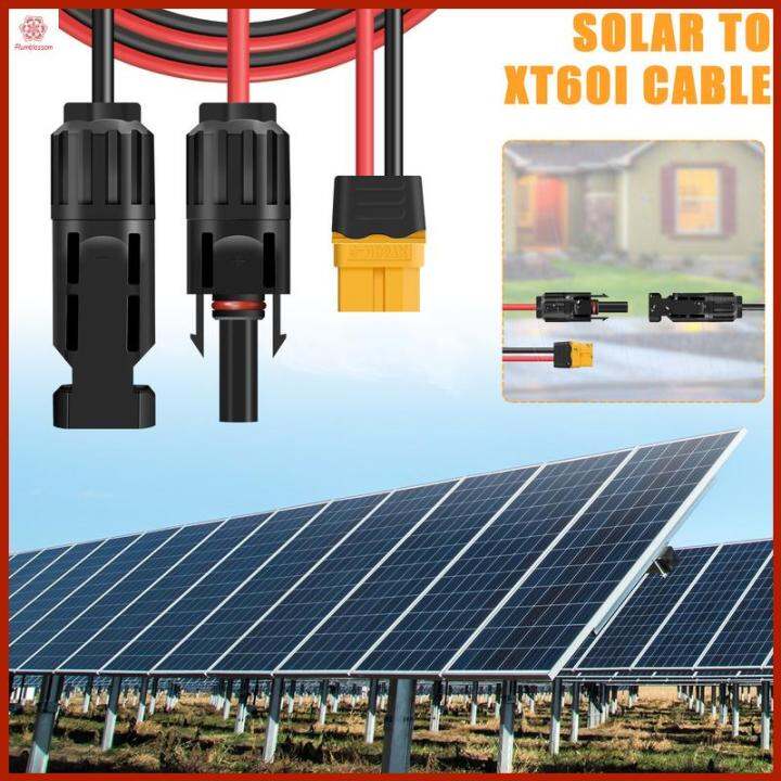 Solar To Xt60i Cable Solar To Xt60i Cable 12awg Solar Connector To Xt60i Adapter Cable 2ft10ft 2575