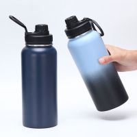 1000ML Portable Thermo Bottle Large Capacity Stainless Steel Thermal Water Bottle Travel Thermal Mug Outdoor Sport Insulated Cup