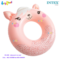 Intex  ห่วงยางเป่าลม ห่วงยาง ลายตัวลามะ สีชมพู 84x76 ซม. รุ่น 59266