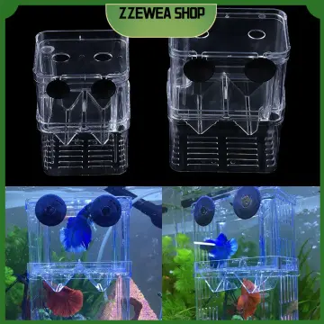 Shrimp breeding basket / feeding net with suction cup