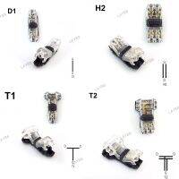 D1 T1 t2 H2 T Type Scotch Lock Quick electric Wire Connectors 2 Pin Cable 3 Way No Soldering Compact Crimp Terminal Block q1 YB8TH