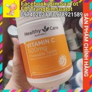 Date mới Vitamin C Healthycare 500 viên, Úc