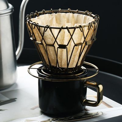 Coffee Dripper Foldable Clever Coffee Filter Style Coffee Drip Filter Cup Portable Reusable Paperless Pour Over