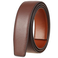 Men Belt Strap เข็มขัดหนังวัวแท้สำหรับผู้ชาย,เข็มขัดกางเกงยีนส์รัดเอวหัวเข็มขัดอัตโนมัติสำหรับผู้ชาย2022-3.5ซม. 110 (เฉพาะแถบไม่มีเข็มขัด) ใหม่130