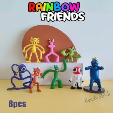 12pcs/set Roblox Rainbow Friends Building Block Toy Figure Model