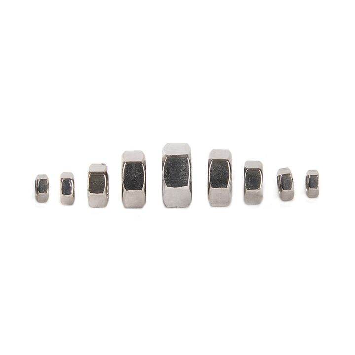 304-stainless-steel-din934-hexagon-hex-nut-for-m1-m1-2-m1-4-m1-6-m2-m2-5-m3-m3-5-m4-m5-m6-m8-m10-m12-m16-m18-m20-m24-screw-bolt