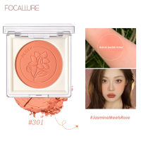 FOCALLURE Natural #JasmineMeetsRose Blush---เม็ดสีสูงนุ่มและเรียบเนียน Soft