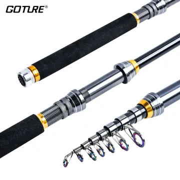 Goture Travel Telescopic Fishing Rod - 24T Carbon Spinning Rod