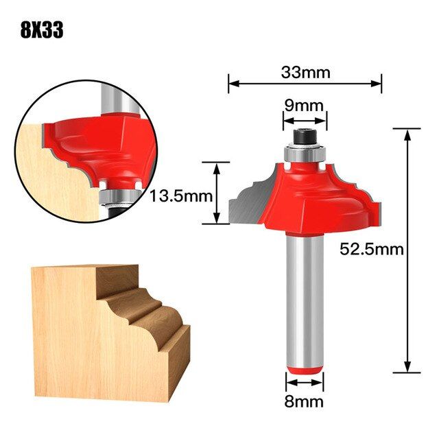 1pc-8mm-shank-faux-panel-ogee-tipped-wood-router-bit-ทังสเตนโคบอลต์อัลลอยด์-flat-end-mills-router-bits-ror-wood-ราคาถูก