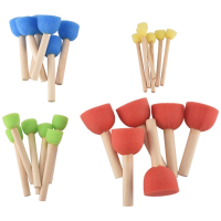 48 Foam Pouncer Assortment-Sponge Painting Stippler Set Foam Brush 1.5cm 2cm 3cm 4cm