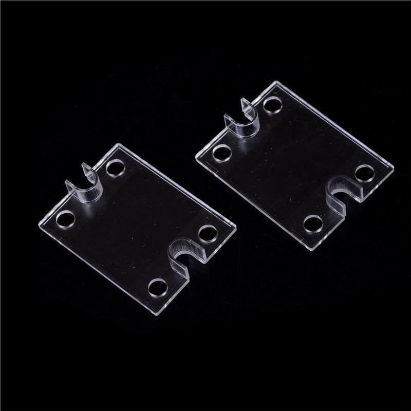 2PCS Single Phase Solid State Relay SSR Safety Cover Clear Plastic Covers BS 
