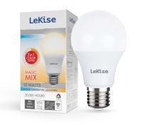 LED A60 10W ปรับแสง3ระดับ หลอดไฟ MAGIC MIX LED 3IN1 COLOR ADJUSTABLE BULB WITH ON&amp;OFF SWITCH