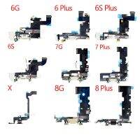 ขั้วต่อสายแพเครื่องชาร์จ Usb พร้อม Mic Flex Cable สำหรับชาร์จคุณภาพสูงสายเคเบิ้ลยืดหยุ่นสำหรับ Iphone 5 5 5S Se 6 6S 4.7"