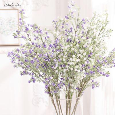 【CC】 SunMade Luxury Babysbreath Plastic Artificial Flowers Wedding Decoration Arrangement Supplies Plantas Artificales