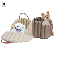 แบบพกพา Dog Car Seat nonbriefs carriers Safe Car Booster kennel BAG สำหรับสุนัขขนาดเล็ก Cat Travel Seat รถสำหรับสุนัข