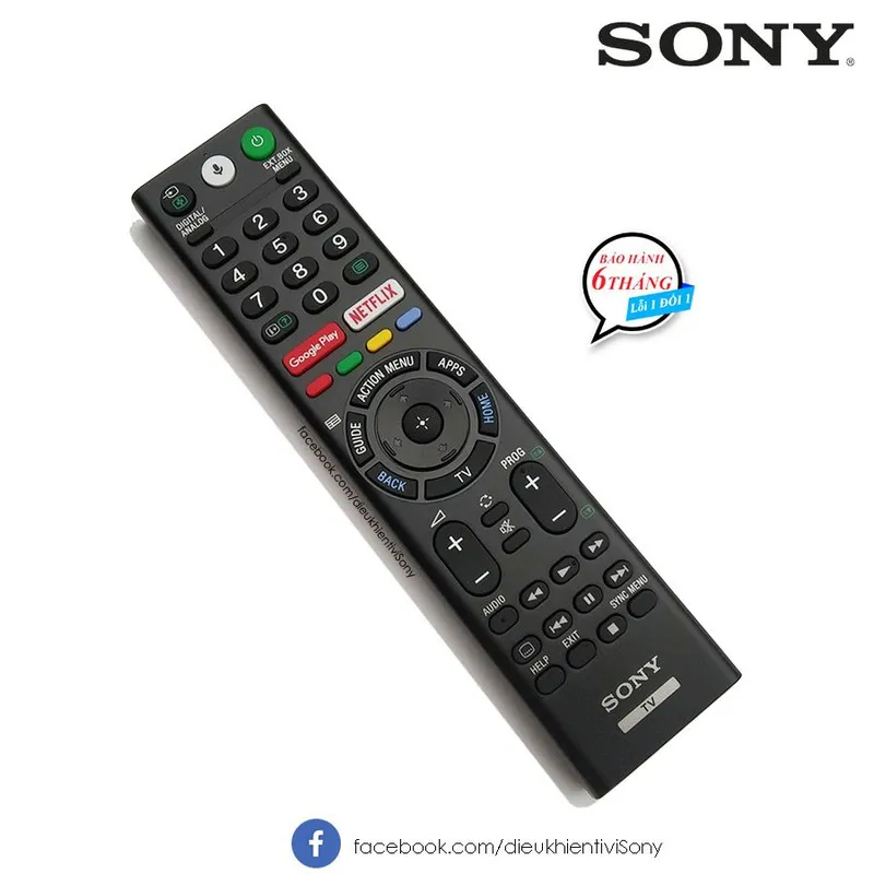 Điều khiển tivi Sony 4K có giọng nói chính hãng | Lazada.vn