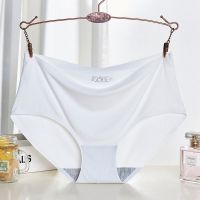 Women Underwear Ice Silk Panties Girls Clothing Underwear Panty Plus Size MLXL2XL