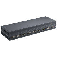 3D 4K 30Hz 1X8 Video Splitter ตัวแปลงที่รองรับ HDMI 1 In 8 Out Split Screen สำหรับ DVD PS3 X HD Market Display