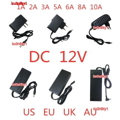 ku3n8ky1 2023 High Quality AC 100V-240V DC 12V 1A 2A 3A 5A 6A 8A 10A Power Supply Adapter 12 V Volt Lighting Transformer Converter For LED Strip Light CCTV