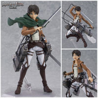 Figma ฟิกม่า Figure Action Attack on Titan ผ่าพิภพไททัน Eren Jaeger เอเลน Ver แอ็คชั่น ฟิกเกอร์ Anime อนิเมะ การ์ตูน มังงะ ของขวัญ Gift จากการ์ตูนดังญี่ปุ่น สามารถขยับได้ Doll ตุ๊กตา manga Model โมเดล