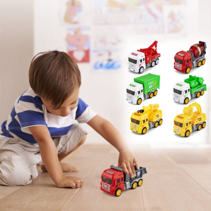 mini-inertial-engineering-vehicle-pull-back-stunt-car-truck-model-kids-children-early-educational-toys