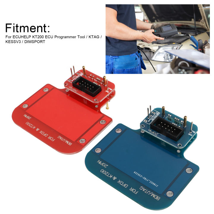 jtag-bdm-เครื่องมือโปรแกรมเมอร์ใช้งานง่ายตัวแปลงไม่บัดกรี-kt200โปรแกรมเมอร์-ecu-26-20pin-ปลอดภัยสำหรับ-kessv3