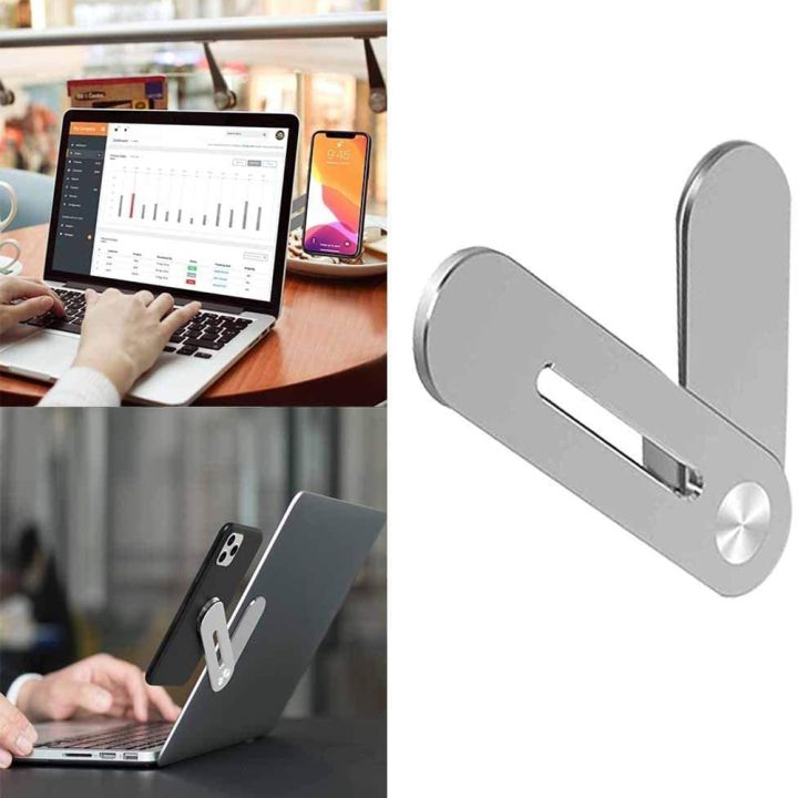 universal-tablet-phone-holder-desk-laptop-stand-magnetic-screen-support-side-mount-connect-tablet-bracket-dual-monitor-display-laptop-stands