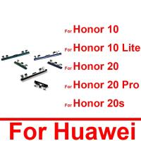 สำหรับHuawei Honor 20 Pro Honor 20 Honor 10 Lite Honor 10ปุ่มเปิดปิดปริมาณขึ้นลงปุ่มด้านข้างที่สำคัญ