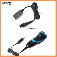 GEORG สากล อะแดปเตอร์ USB สายปัตตาเลี่ยนตัดผม เครื่องชาร์จมีดโกน สายชาร์จ สายไฟ หัวชาร์จ