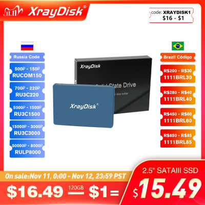 XrayDisk Solid State Drive 2.5Sata3 Ssd 120gb 128gb 240gb 256gb 60gb 480gb 512GB 1TB Hdd Internal Hard Disk For Laptop&Desktop