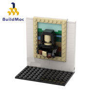Moc-51664ภาพวาดขนาดเล็ก3มิติ-Mona Lisa เข้ากันได้เลโก้บล็อกตัวต่อของเล่น