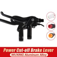 Bicycle Brake Lever For Electric Bike Parts Power Cut-Off Brake Levers Ebike Aluminum Alloy For 22.2mm With Power Switch Other Bike parts