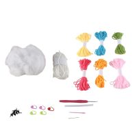 Beginners Crochet Kit Hook Accessories As Shown for Adult Kids with Tutorials Enough Yarns