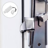 Portable Door Blocker Stainless Steel Punch-free Anti-theft Door Stopper Security Locks For Travel Hotel Motel Dormitory Door Hardware Locks