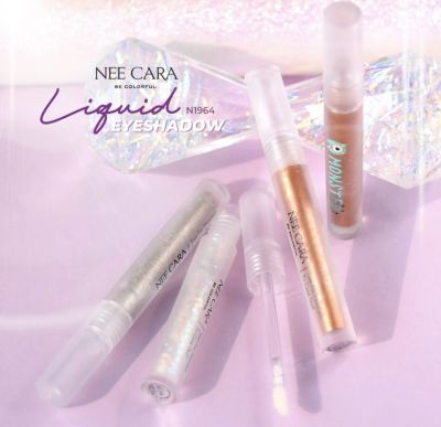 NEE CARA N-1964 MONSTER LIQUID EYESHADOW นีคาร่า อายแชโดว์ เนื้อลิควิด กลิตเตอร์ เนื้อแน่น สีชัด ติดทน มี 4 เบอร์ ให้เลือก