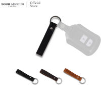 Louis Montini Keychain พวงกุญแจหนังวัวแท้ หนังวัวฟลูเกรน Keyholder KR31