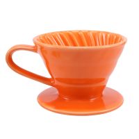 Koonan Ceramic Hand Brew Coffee Filter Cup Conical Filter Coffee Dripper Kit Household Coffee Appliance Pour over Coffee Stand