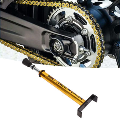 เกจวัดความตึงสายพาน 10Lb Weight Motorcycle Chain Tension Gauge Universal for Use after Belt Replacement